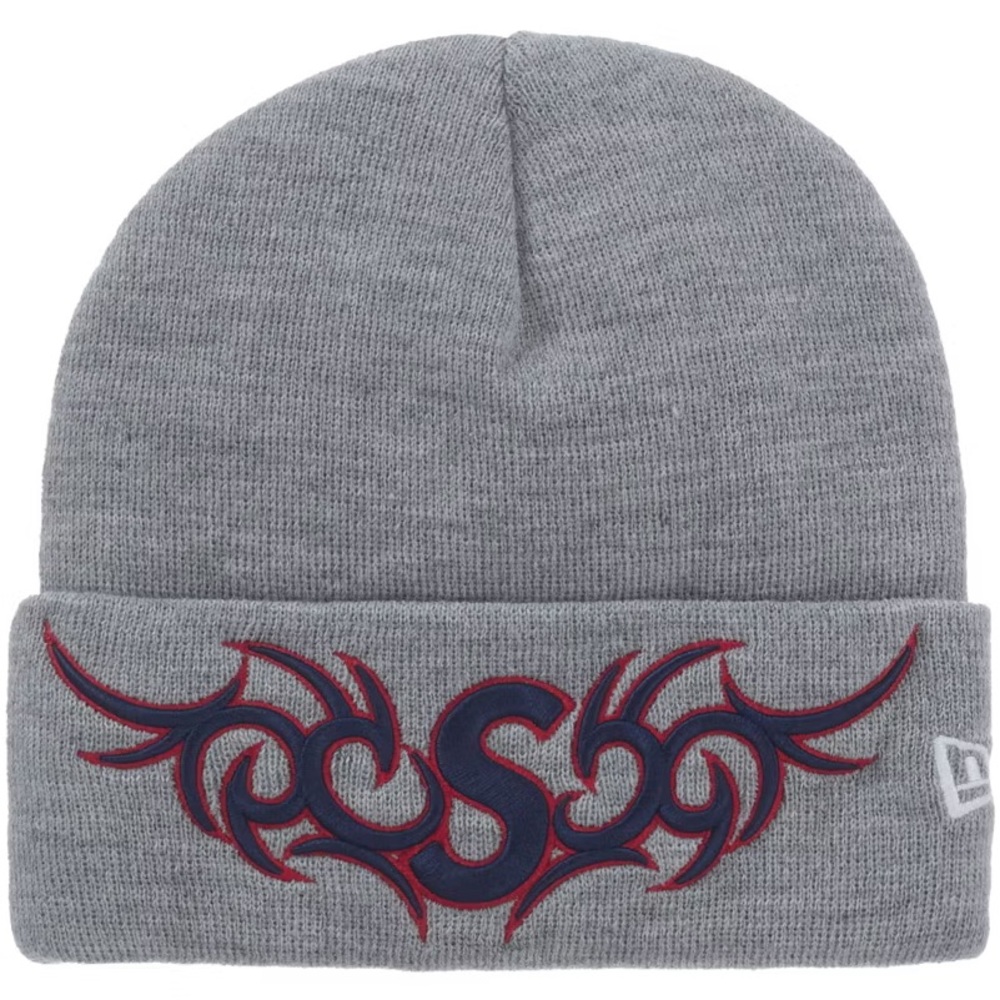 *SOLD* Supreme New Era Tribal Logo Beanie